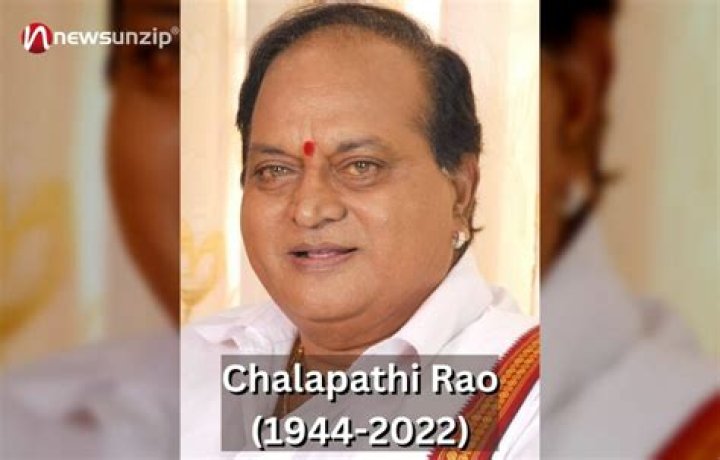 Chalapathi Rao Wife, Children, Family, Age, Death Cause, Parents, Net worth, Biography & More