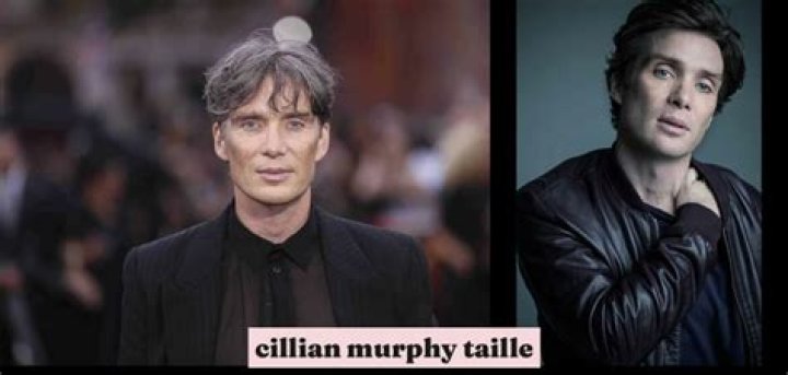 Cillian Murphy Taille