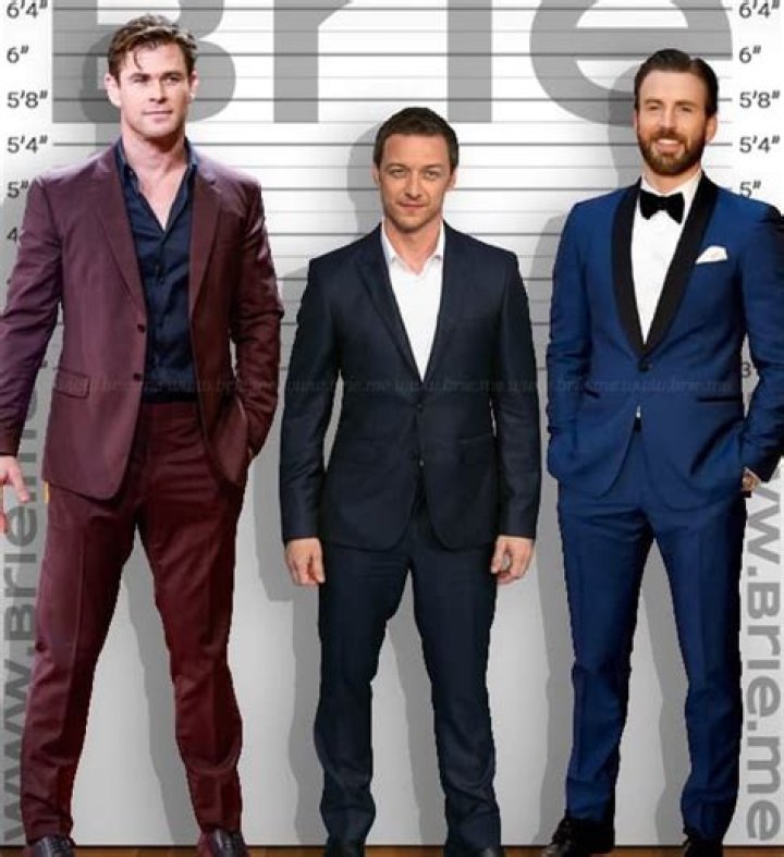 How tall is James McAvoy