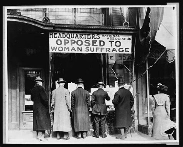 The Anti-Suffrage Movement Founded By Women In The Early 1900s