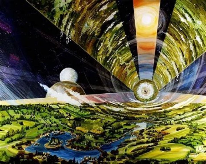The Space Colonies As Imagined By NASA In The 1970s And Today
