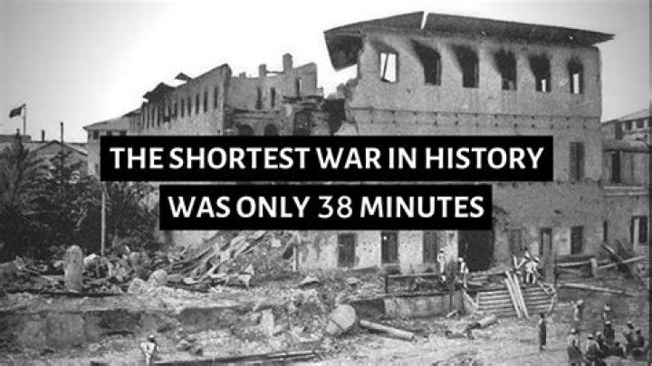The Story Of The Shortest War Ever