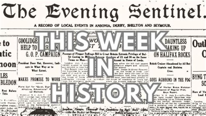This Week In History News, Oct. 8