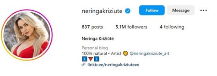Who Is Neringa Kriziute? Wiki, Age, Husband, Height, Family, Net worth, Biography